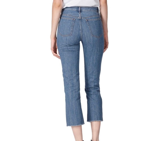 A.P.C. "JUDIE" COTTON LINEN DENIM ANKLE JEANS RAW GEM 25 APC - Picture 16 of 16